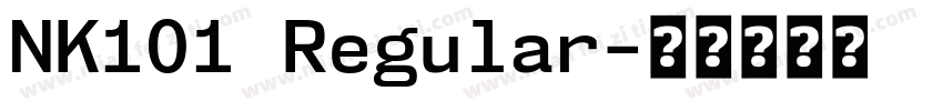 NK101 Regular字体转换